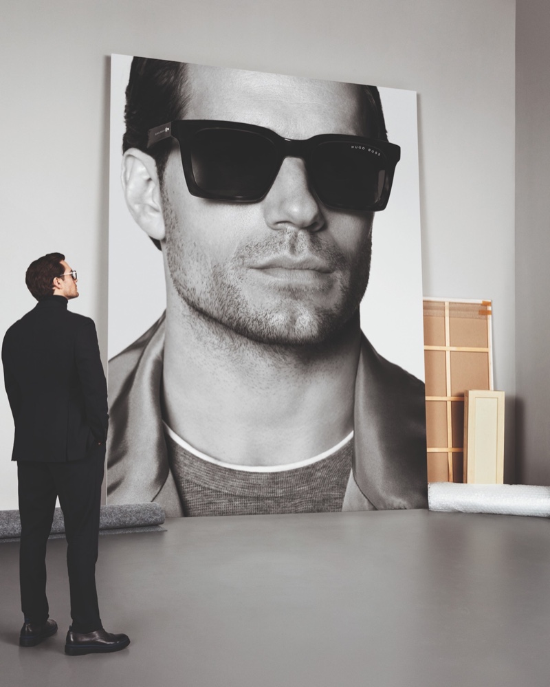 Actor Henry Cavill stars in BOSS' fall-winter 2019 eyewear campaign.