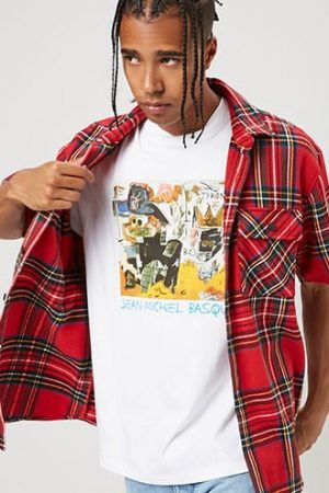 Jean-Michel Basquiat Graphic Tee at Forever 21 , White/multi Jean-Michel Basquiat Graphic Tee at Forever 21 , White/multi