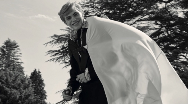 Jose Luis Lucero Plays Dress Up for L'Officiel Hommes Paris Jose Luis Lucero Plays Dress Up for L'Officiel Hommes Paris