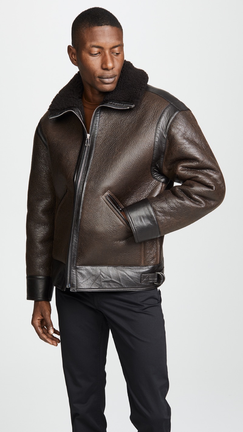 Lemaire Sheepskin Flight Jacket