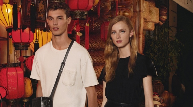 Kit Butler Explores Vietnam for Louis Vuitton Spirit of Travel Campaign Kit Butler and Rianne van Rompaey front Louis Vuitton's Spirit of Travel campaign.