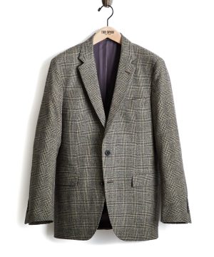 Made in USA Black Label Glen Plaid Wool Suit Jacket Made in USA Black Label Glen Plaid Wool Suit Jacket