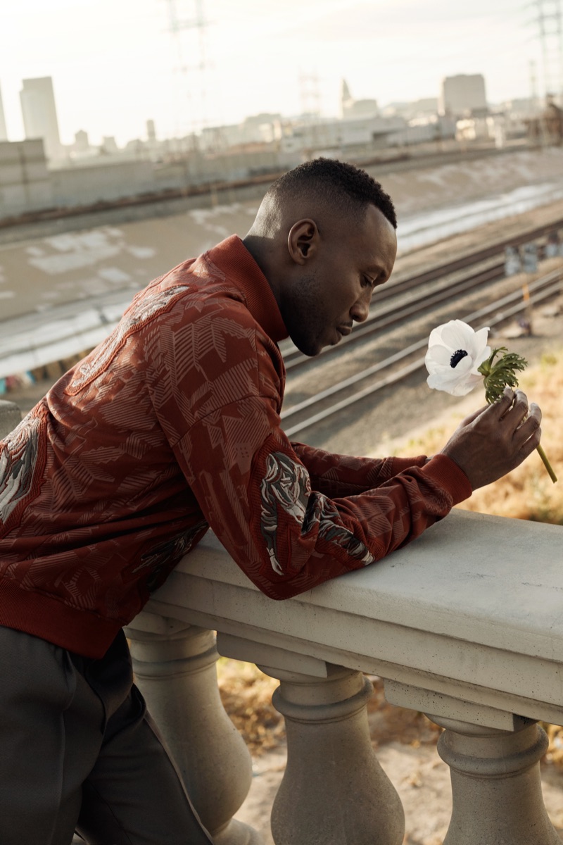 Actor Mahershala Ali appears in Ermenegildo Zegna's fall-winter 2019 campaign.