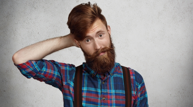 3 Ways to Boost Your Body Confidence Male Model Red Hair Suspenders