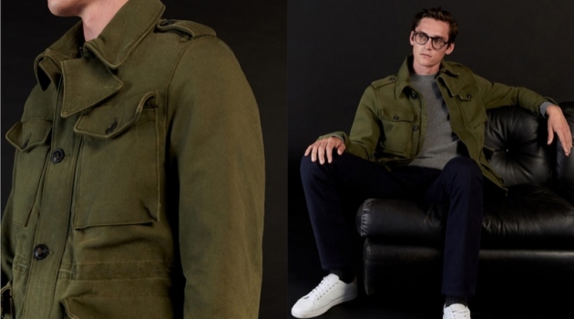The Classy Utility: Anders Dons Military-Inspired Fashions for Mango
