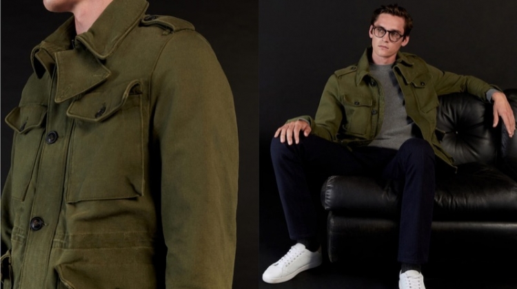 The Classy Utility: Anders Dons Military-Inspired Fashions for Mango