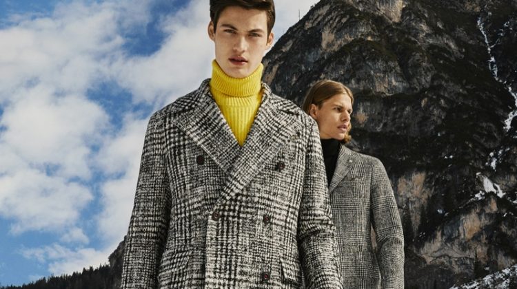 Gabriel & Dominik Visit Lago di Braies for Manuel Ritz Fall ’19 Campaign