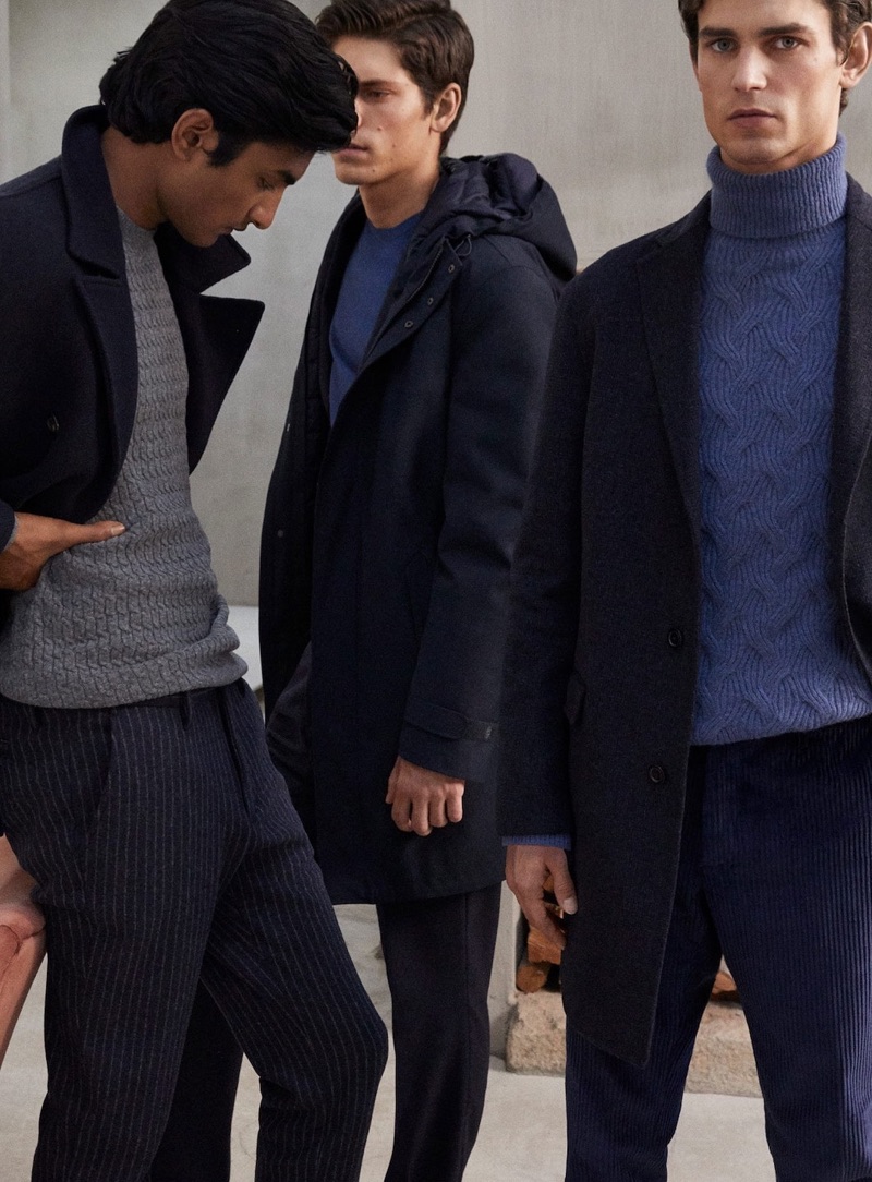 Massimo Dutti Men's Editorial: Business Meets Art