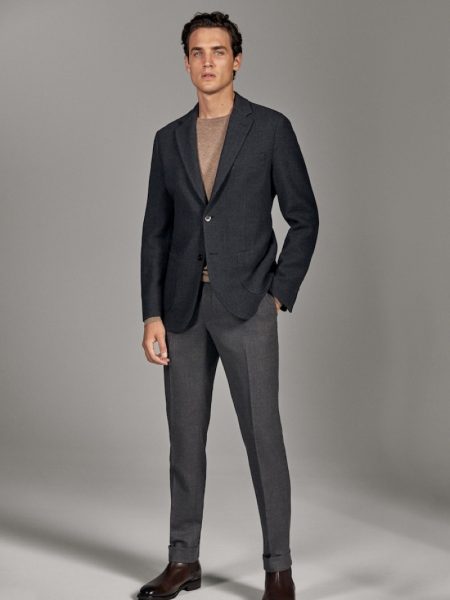 Massimo Dutti Fall 2019 Men's Runway Collection Lookbook