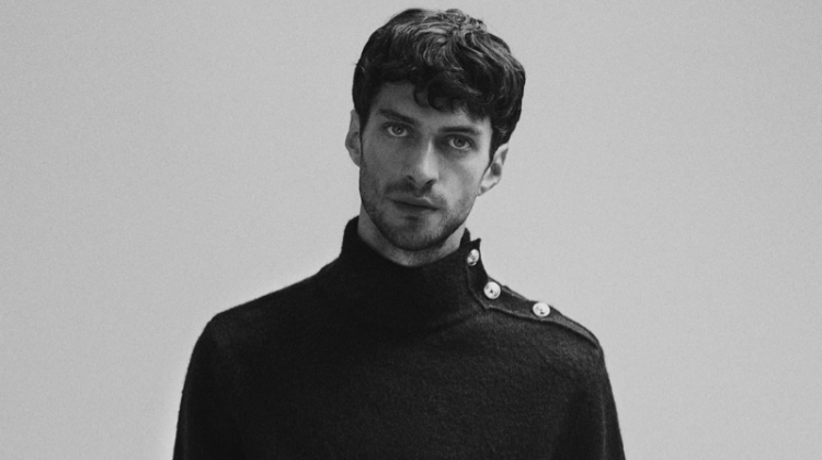 Matthew Bell Models ‘Forever Classics’ for Scotch & Soda
