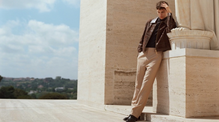Mattia Travels to Rome in Fendi for Life & Style México