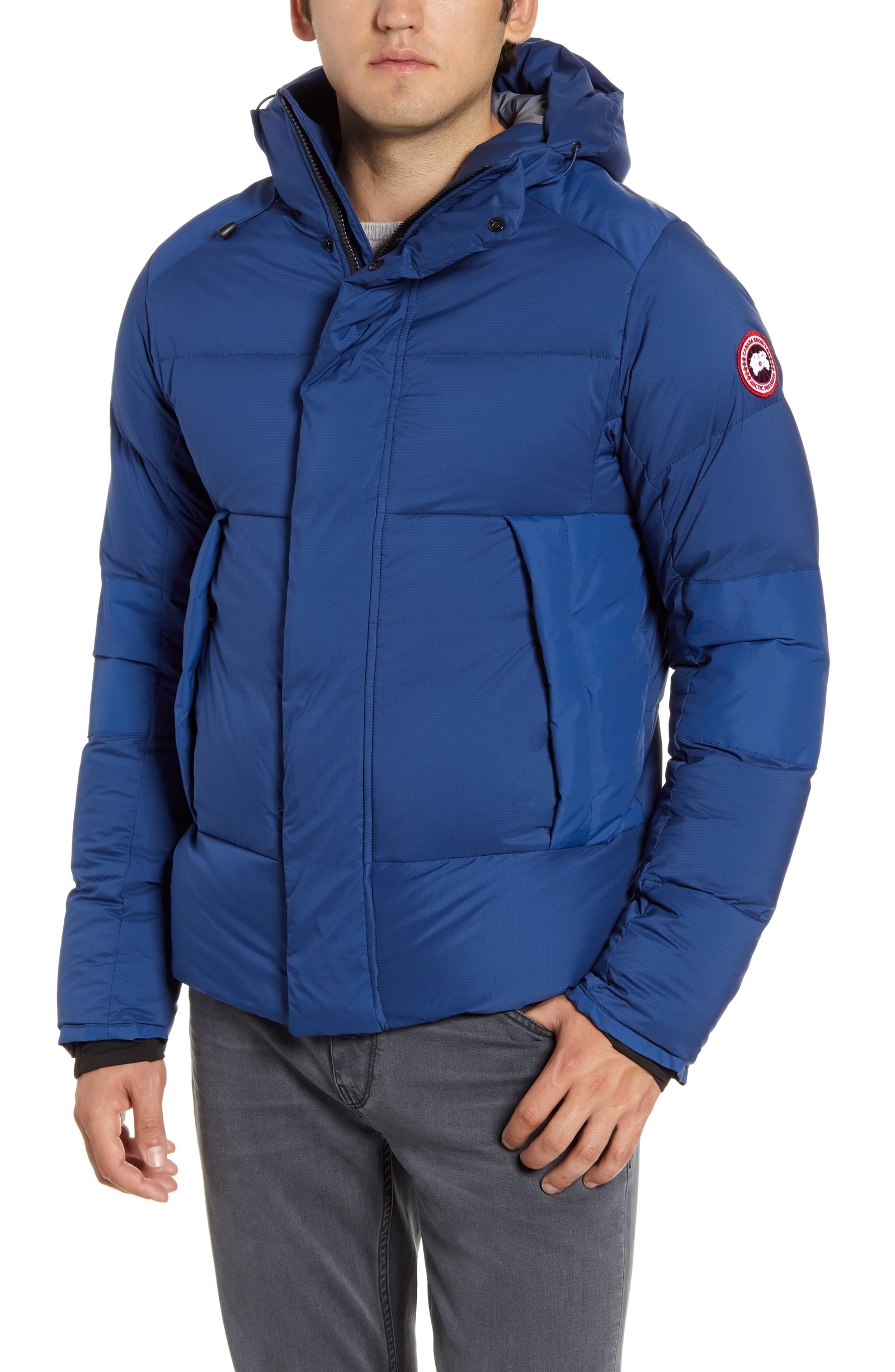 canada goose jacket mens navy blue