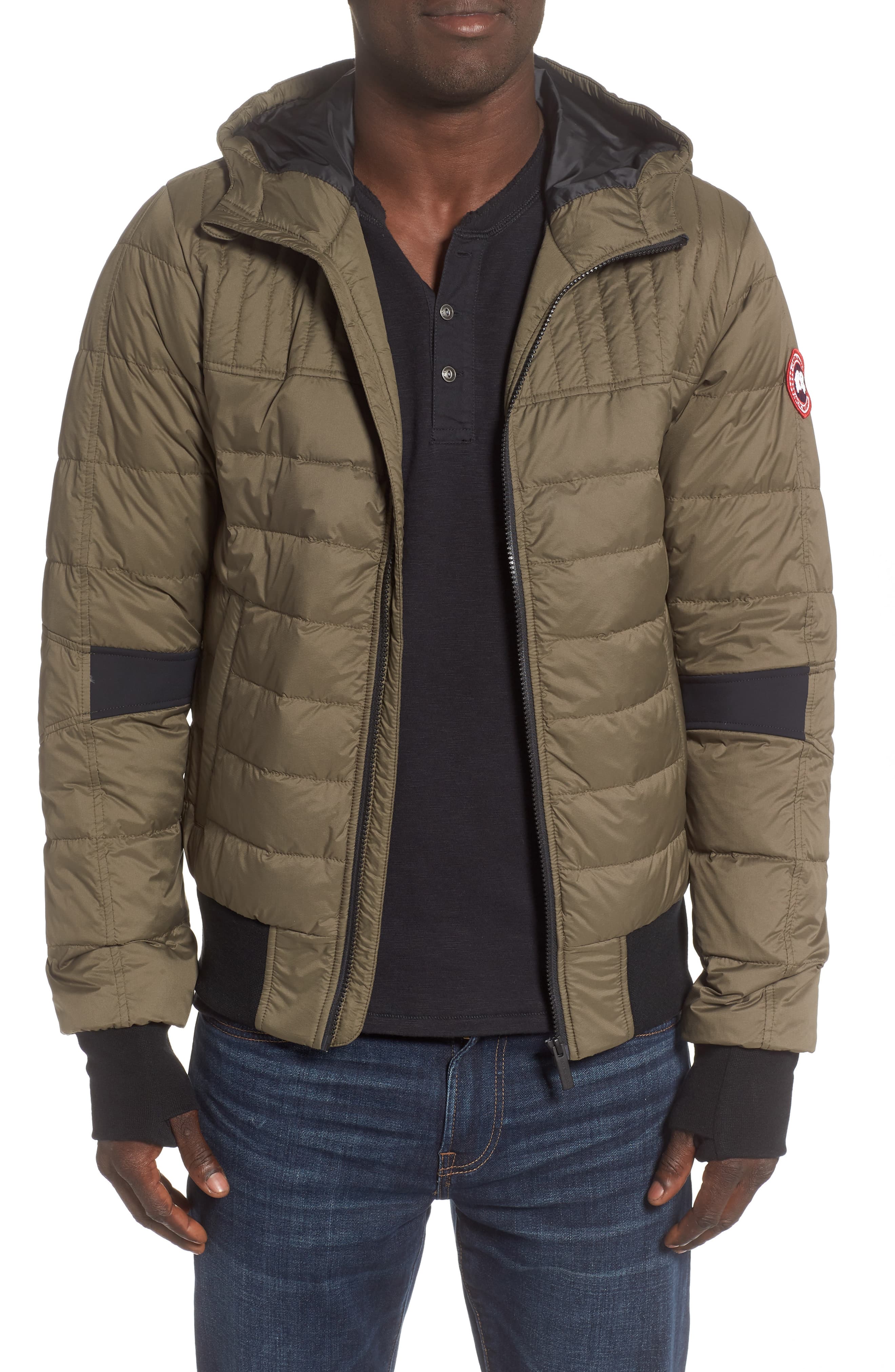 Men’s Canada Goose Cabri Hooded Packable Down Jacket Size