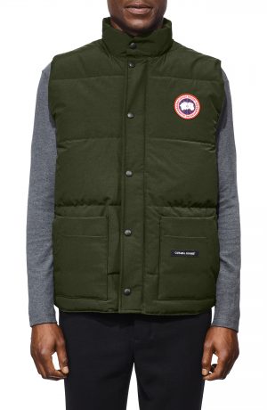Men's Canada Goose Freestyle Regular Fit Down Vest, Size X-Small - Green Men's Canada Goose Freestyle Regular Fit Down Vest, Size X-Small - Green