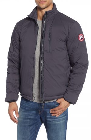 Men's Canada Goose Lodge Packable 750 Fill Power Down Jacket, Size X-Small - Grey Men's Canada Goose Lodge Packable 750 Fill Power Down Jacket, Size X-Small - Grey
