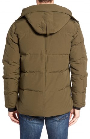 Men's Canada Goose 'Macmillan' Slim Fit Hooded Parka, Size X-Small - Green Men's Canada Goose 'Macmillan' Slim Fit Hooded Parka, Size X-Small - Green