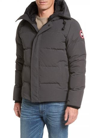 Men's Canada Goose 'Macmillan' Slim Fit Hooded Parka, Size X-Small - Grey Men's Canada Goose 'Macmillan' Slim Fit Hooded Parka, Size X-Small - Grey