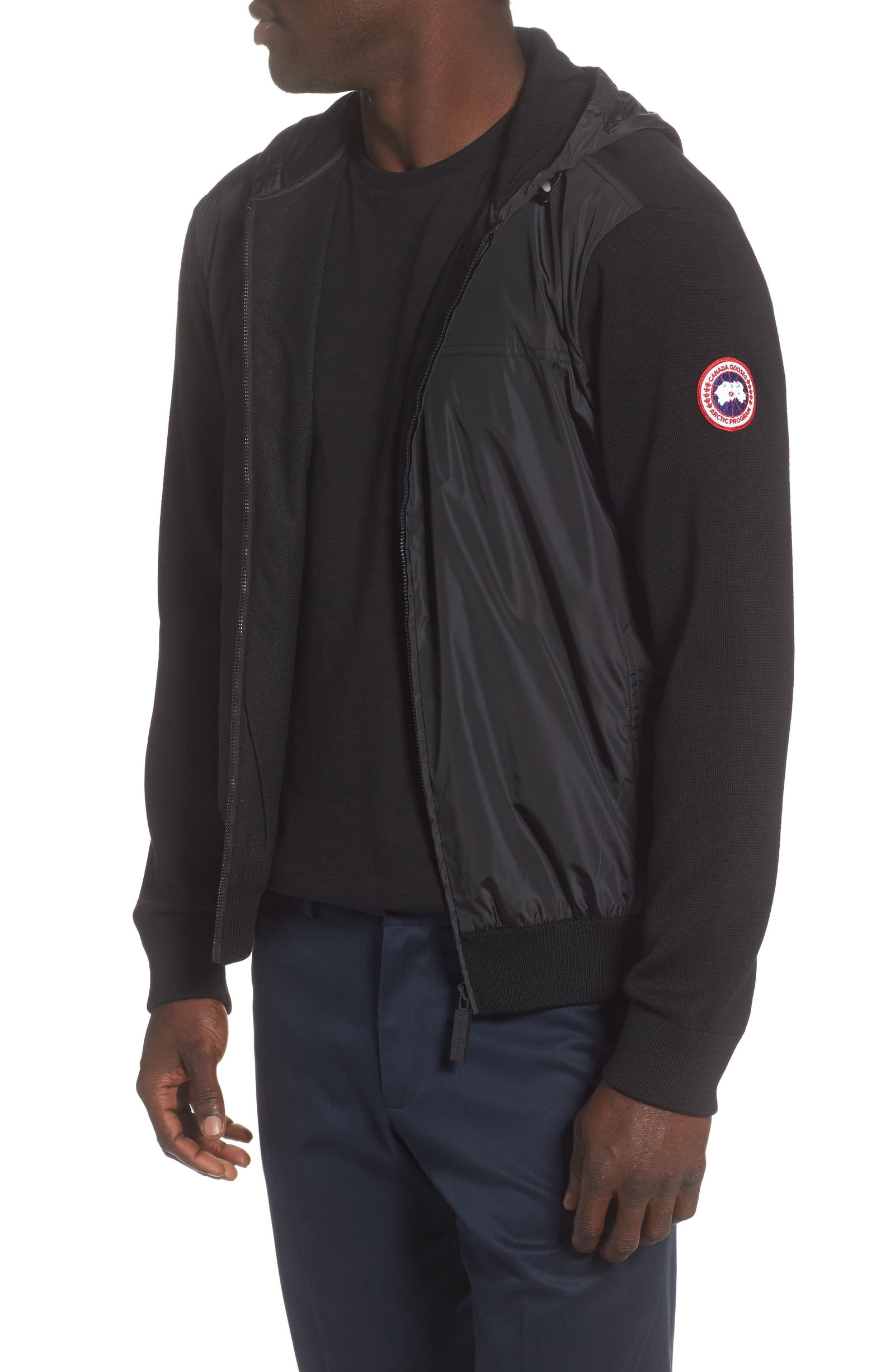 canada goose zip hoodie