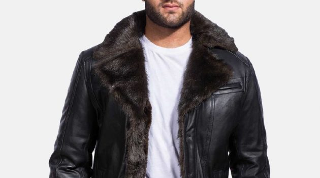4 Winter Jackets for Your Wardrobe Men's Furcliff Black Leather Jacket