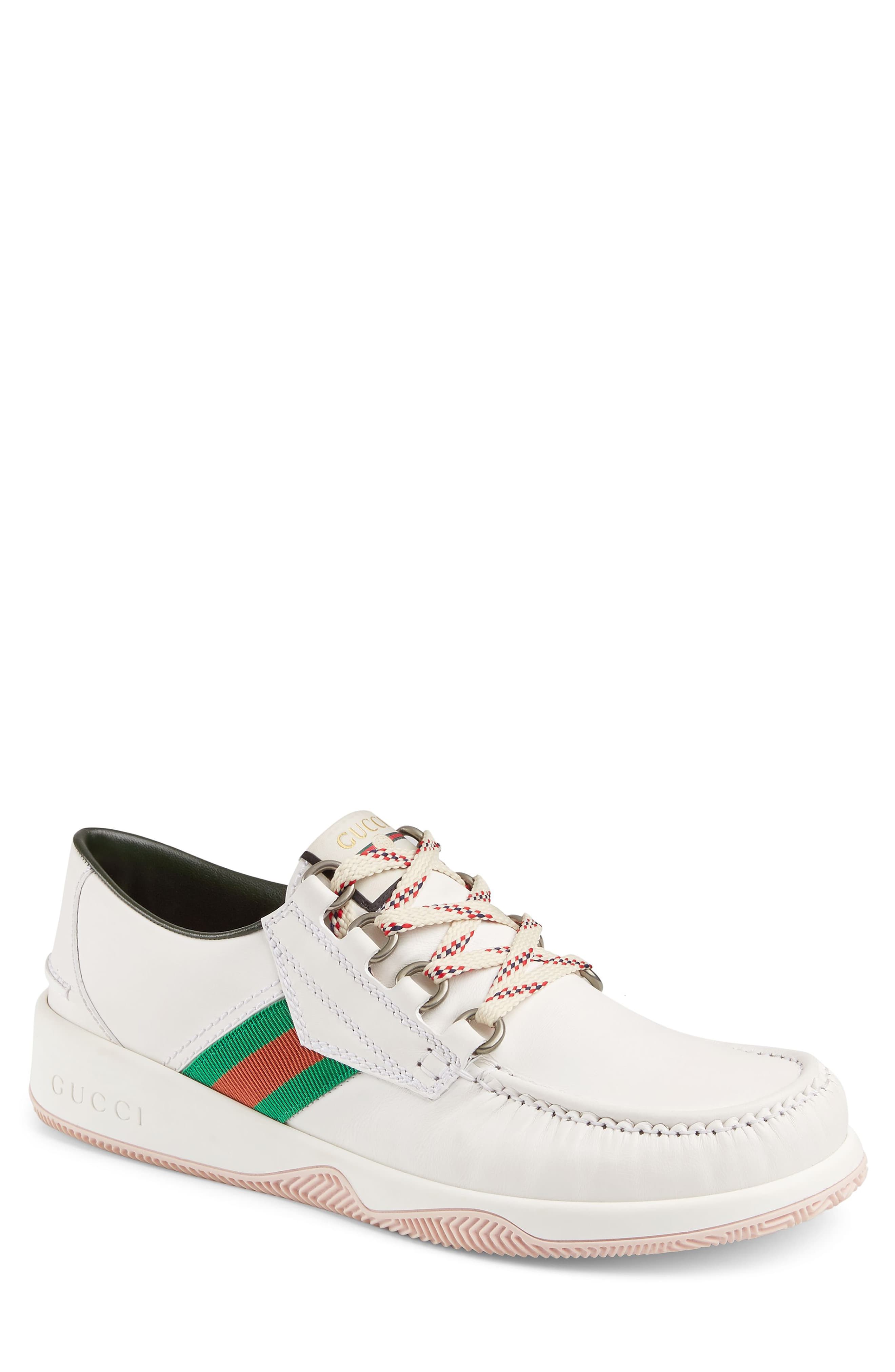 mens gucci boat shoes