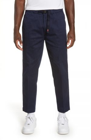 Men's Levi's Pinstripe Stretch Cotton Blend Pants, Size Medium - Blue Men's Levi's Pinstripe Stretch Cotton Blend Pants, Size Medium - Blue