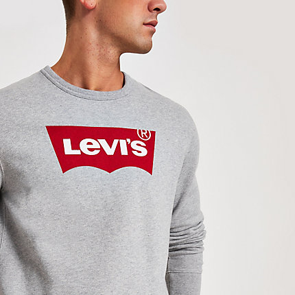 levis grey sweatshirt