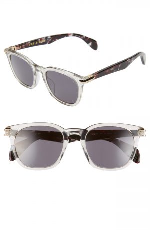 Men's Rag & Bone 50Mm Sunglasses - Grey Men's Rag & Bone 50Mm Sunglasses - Grey