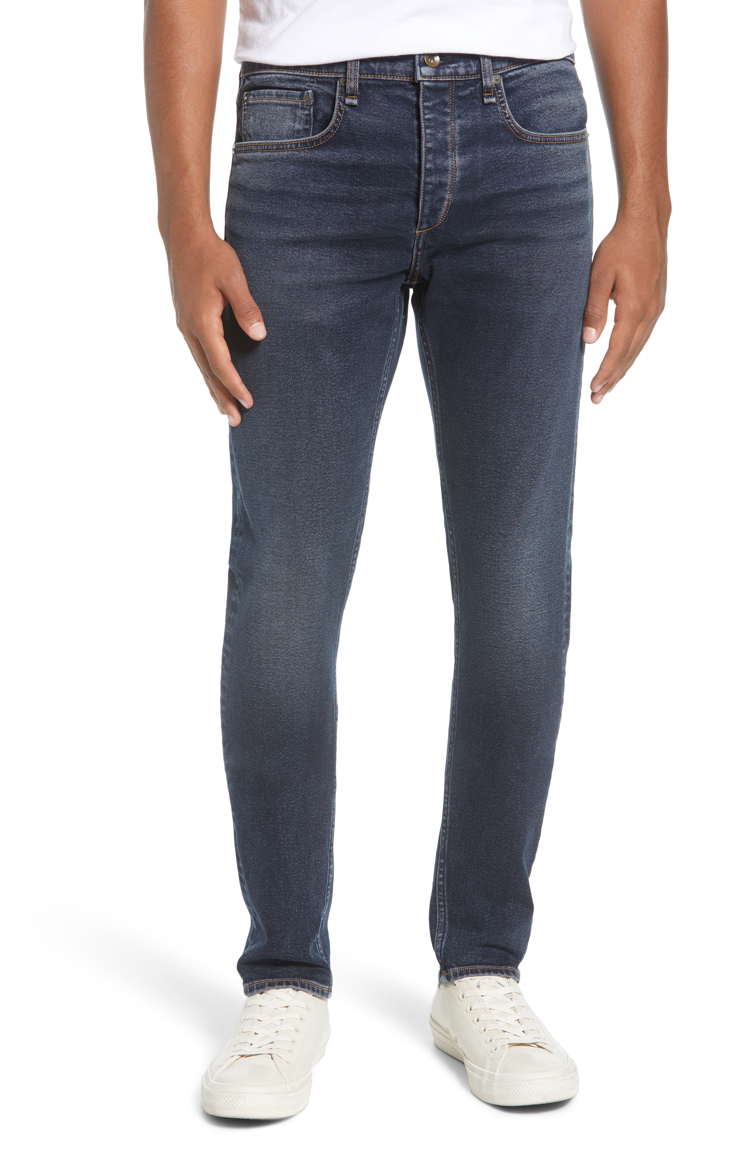 Men’s Rag & Bone Fit 1 Skinny Fit Jeans, Size 30 – Blue | The Fashionisto