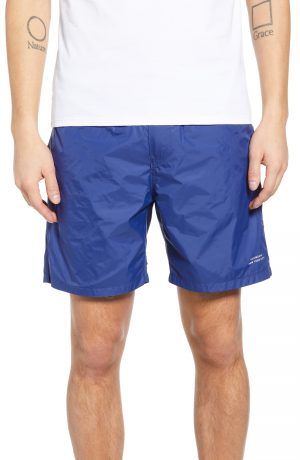 Men's Saturdays Nyc Trent Hybrid Athletic Shorts, Size Large - Blue Men's Saturdays Nyc Trent Hybrid Athletic Shorts, Size Large - Blue