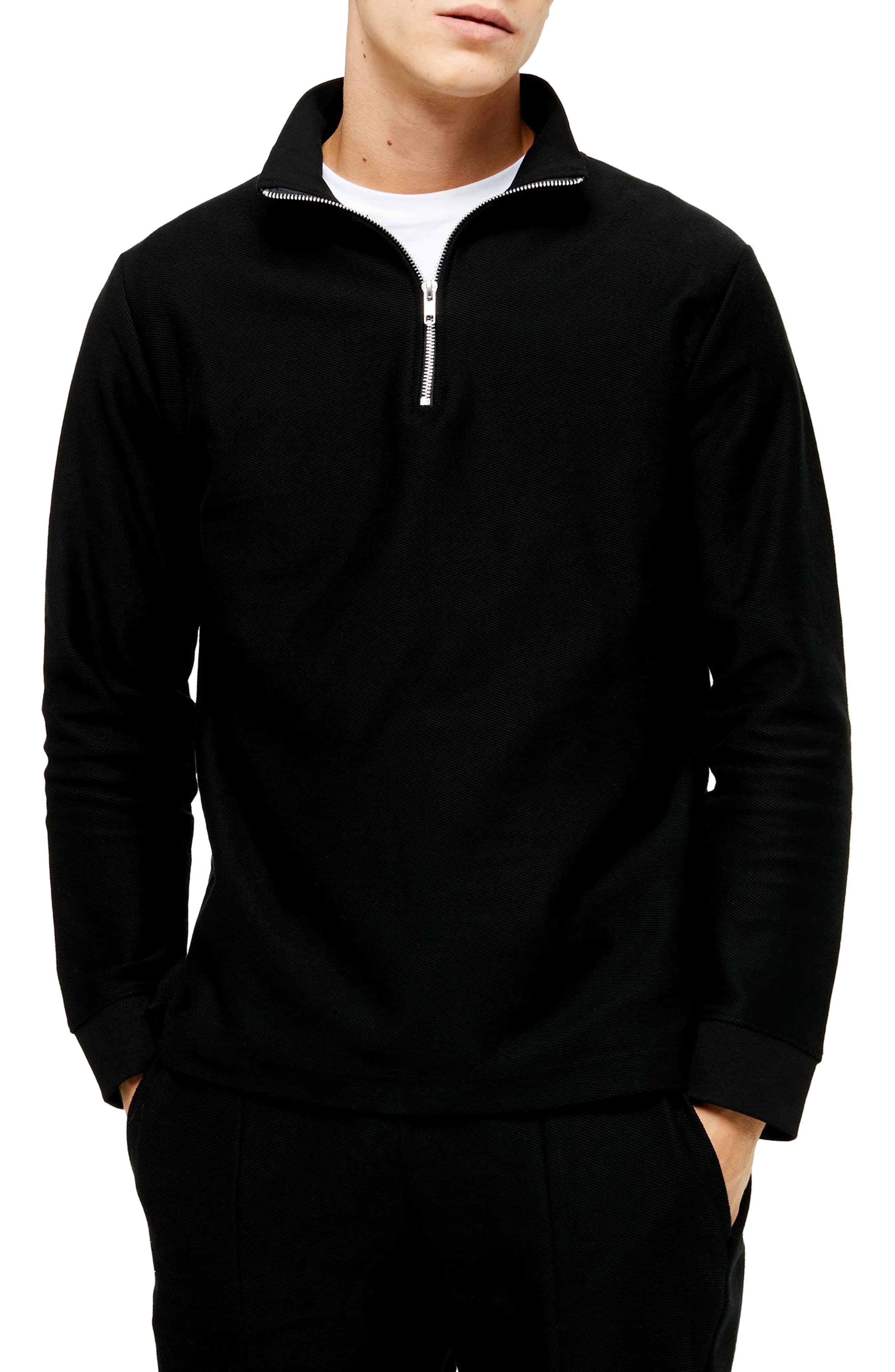 quarter zip pullover