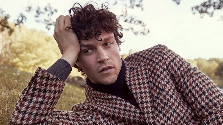 Miles McMillan Takes to Nature for GQ Russia