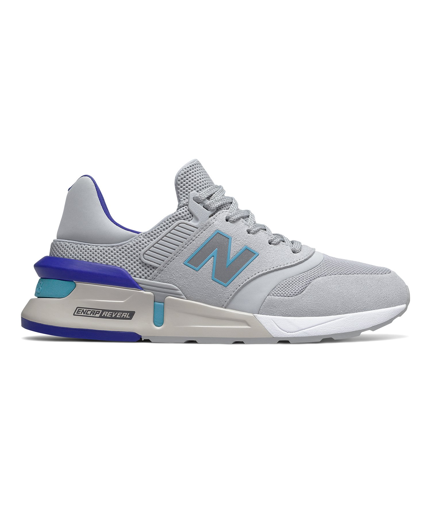 New Balance 997 Sport in Light Aluminum | The Fashionisto