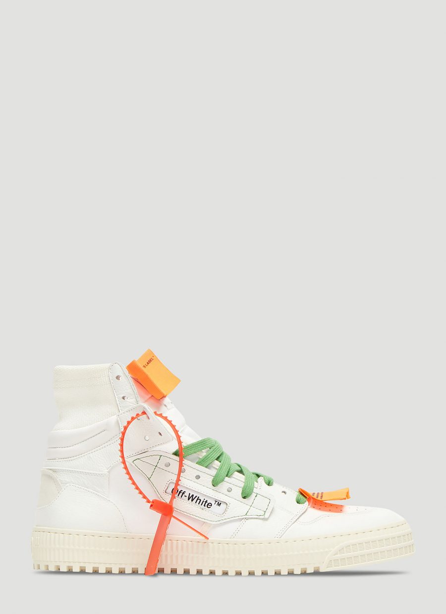 Off-White Low 3.0 High-Top Sneakers in White size EU – 41 | The Fashionisto