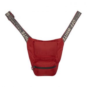 Off-White Red Logo Bodybag Off-White Red Logo Bodybag