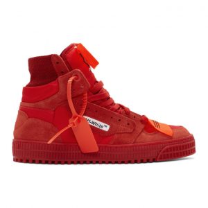 Off-White Red Off Court Sneakers Off-White Red Off Court Sneakers