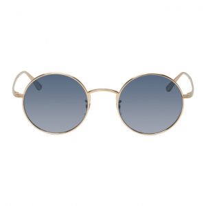 Oliver Peoples The Row Gold After Midnight Sunglasses Oliver Peoples The Row Gold After Midnight Sunglasses