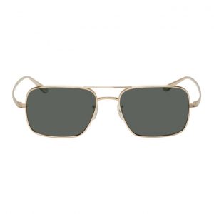 Oliver Peoples The Row Gold Victory LA Sunglasses Oliver Peoples The Row Gold Victory LA Sunglasses