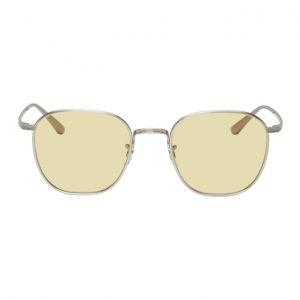 Oliver Peoples The Row Silver Boardroom Meeting 2 Sunglasses Oliver Peoples The Row Silver Boardroom Meeting 2 Sunglasses