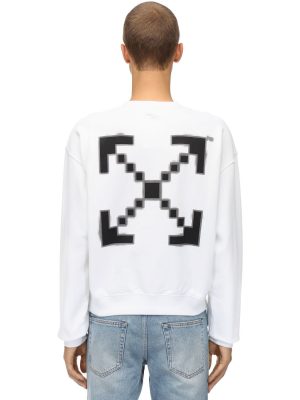 Oversize Printed Cotton Sweatshirt Oversize Printed Cotton Sweatshirt