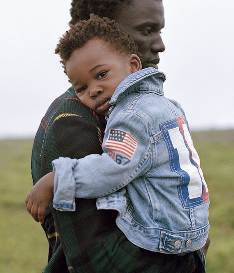 Hill & Aubrey photographs George Okeny and his son for POLO Ralph Lauren's fall-winter 2019 men's denim campaign.