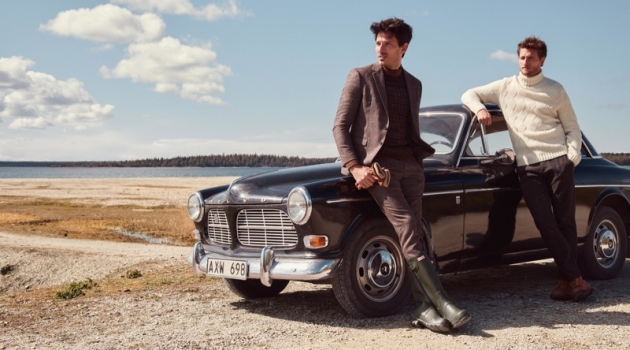 Andres & Tom Travel to Gotland for Peek & Cloppenburg Fall '19 Campaign Models Andres Velencoso and Tom Warren star in Peek & Cloppenburg's fall-winter 2019 campaign.