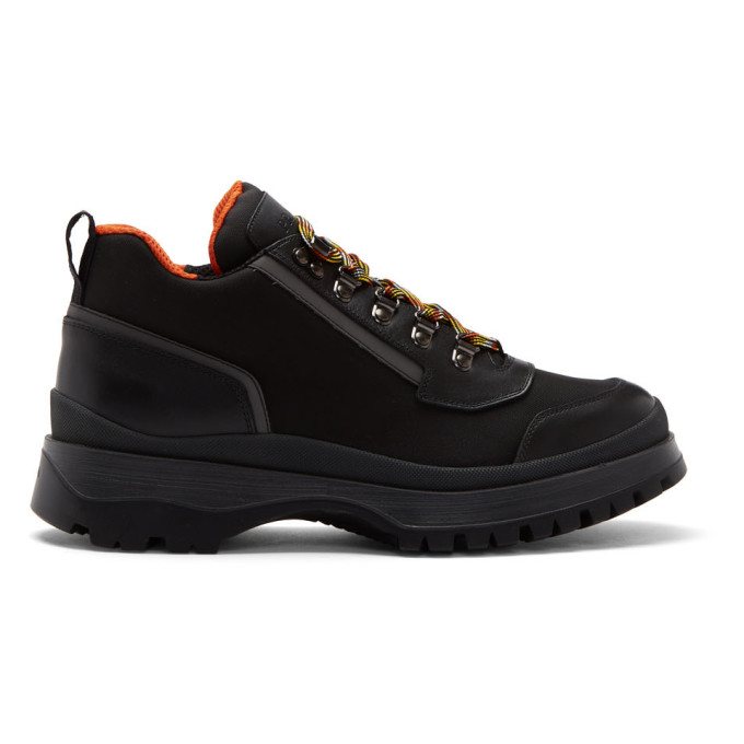 prada canvas hiker boots