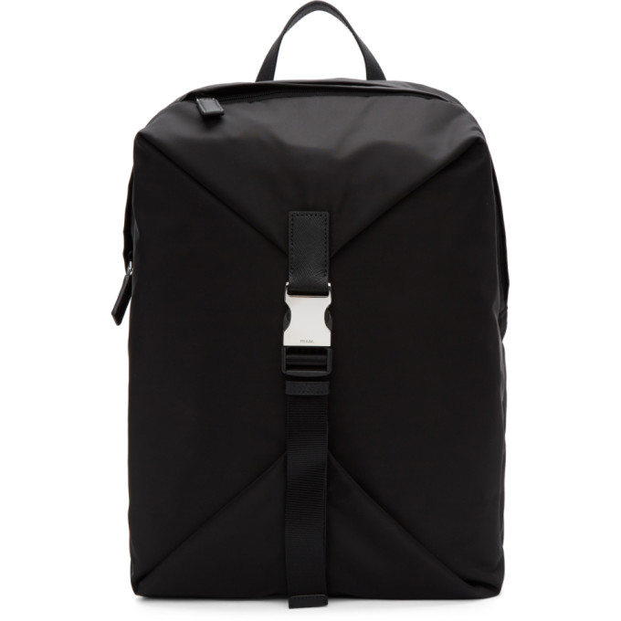 Prada Black Nylon Montagna Backpack | The Fashionisto