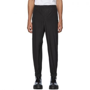 Prada Black Techno Poplin Trousers Prada Black Techno Poplin Trousers