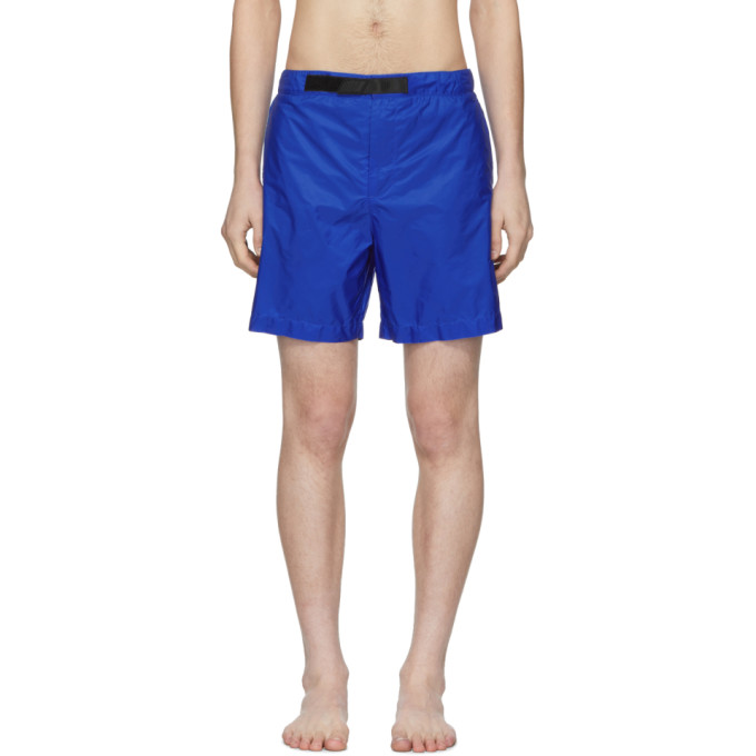 Prada Blue Nylon Swim Shorts | The Fashionisto