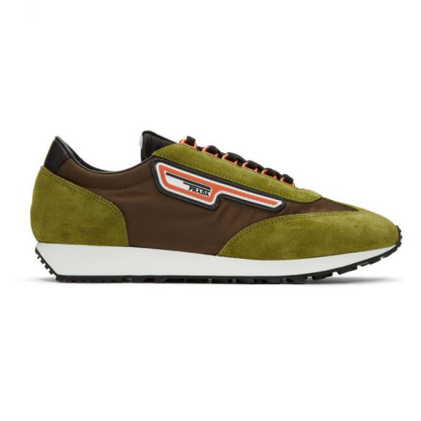 green prada trainers
