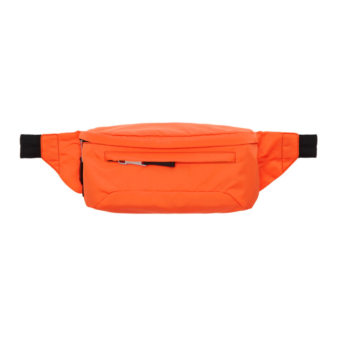 Prada Orange Technical Belt Bag | The Fashionisto