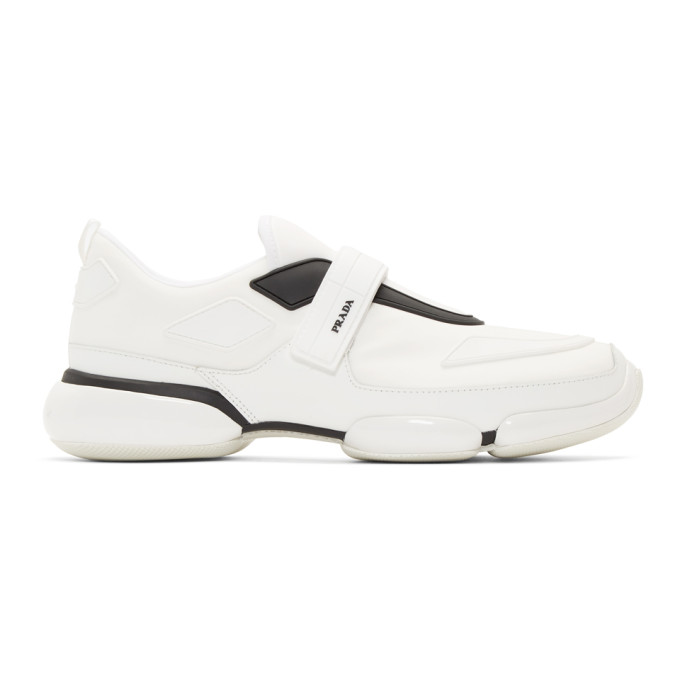 prada cloudbust sneakers white