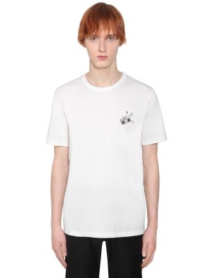 Radio Print Cotton Jersey T-shirt Radio Print Cotton Jersey T-shirt