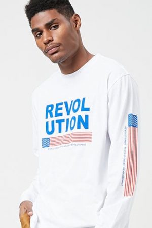Revolutionist Graphic Tee at Forever 21 , White/multi Revolutionist Graphic Tee at Forever 21 , White/multi